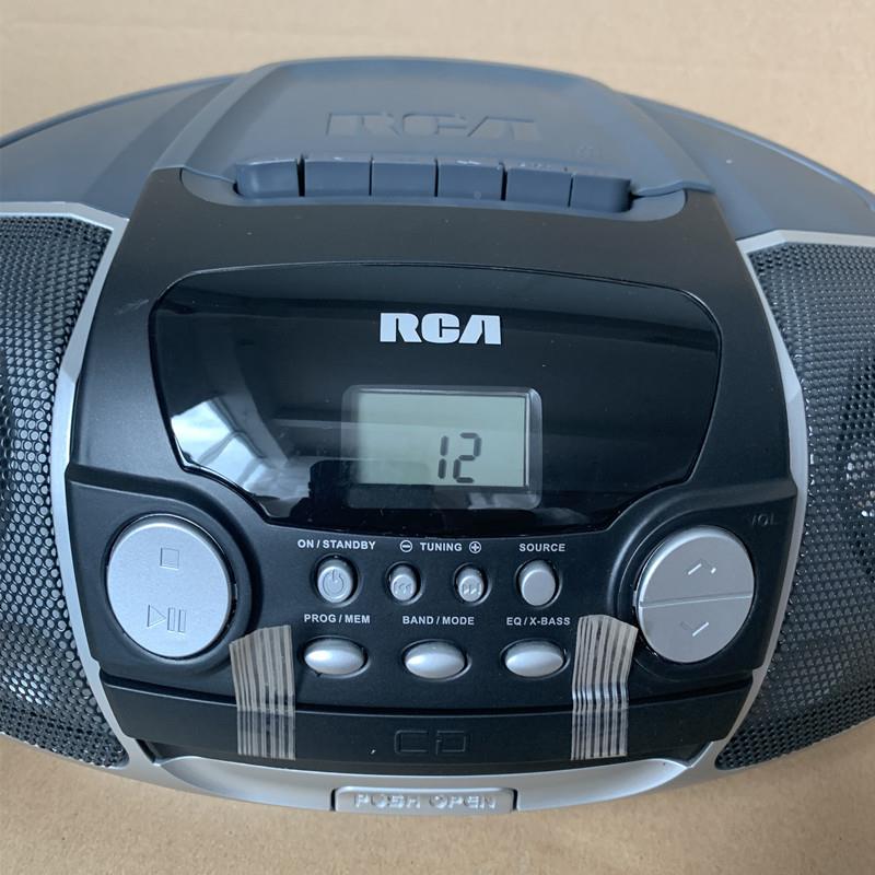 机美国50545Rc手提式Cd播放磁带英播放机音频输入语学a习机