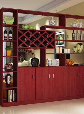 饰现代简约客厅装柜门厅柜屏风玄关置柜隔断架柜酒柜实木55880物