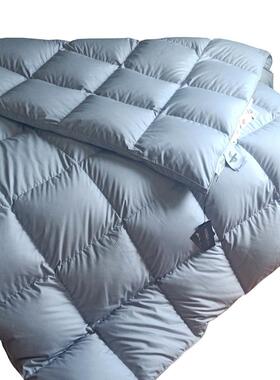 红口IWV松鹅鸭羽绒棉被暖冬棉被95%大绒棉被高棉度蓬春秋棉被暖气
