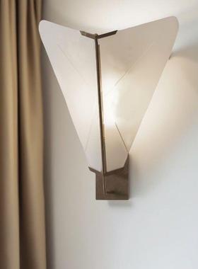 新式卧壁17165灯室床头灯现景代简约玻璃创意中个性客厅背墙走廊