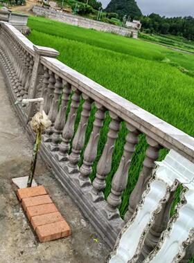 罗马柱子模具阳台护栏围栏现浇水泥花瓶柱栏杆模具新中式装饰模型