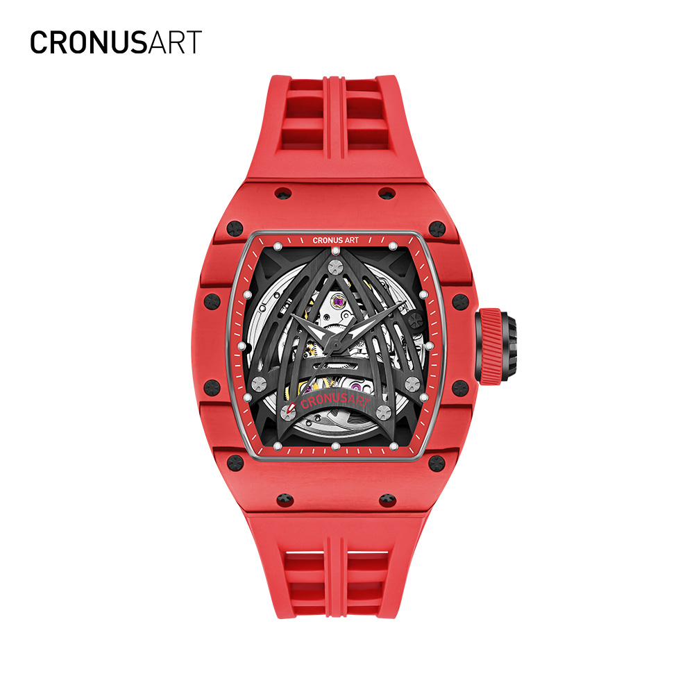 CRONUSART瑞士机芯碳纤维机械表