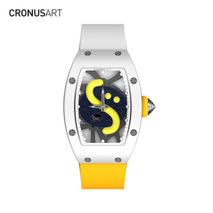 CRONUSART克洛斯陶瓷马蒂斯系列 名牌腕表 女士机械手表潮流时尚