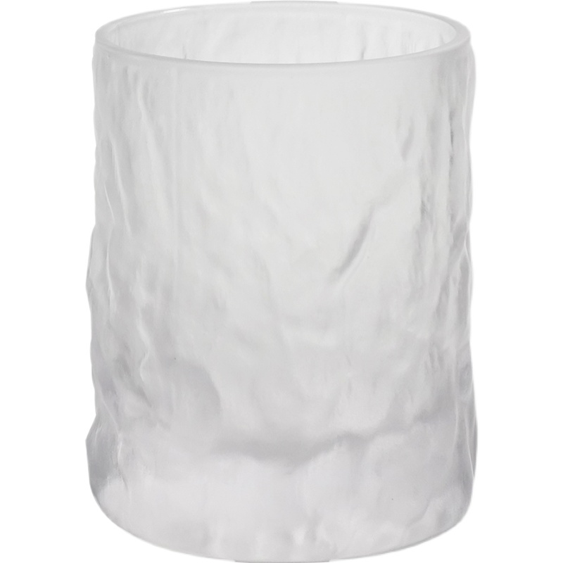 三汀 日式初雪玻璃杯加厚水杯家用茶杯酒杯耐热牛奶果汁咖啡杯子