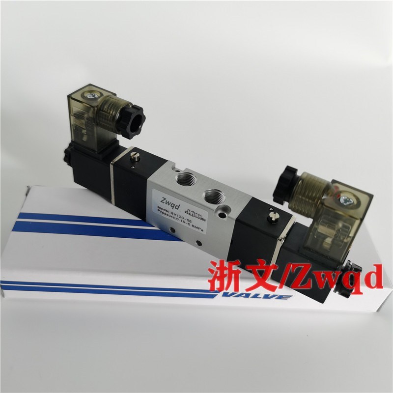 电磁阀BV120-06二位五通双电控线圈换向阀