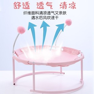 宠物窝秋冬猫床四季 通用吊床离地猫吊篮可拆洗宠物趣味窝加绒保暖