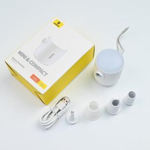 倍思户外露营无线充气泵气垫床充气床垫沙发气泵游泳池小型抽气机