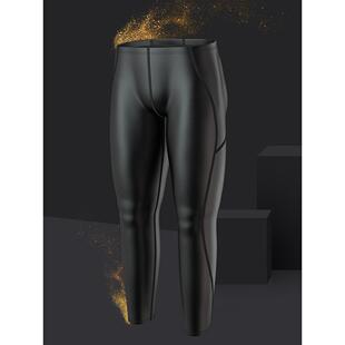 飞宇未来泳裤男式长腿九分泳衣大号防晒泳装男式保暖潜水长款泳衣