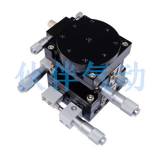 供应 60*60 XYR轴滑台 手动可调平台 手动位移平台 LS60-R