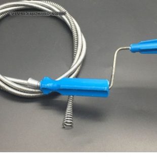 工具下水道手摇地厨房厕所家用管道疏通器马桶疏通器钢丝绳马桶通