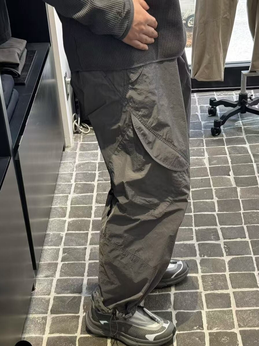 MAD LAB GDW 稳赢日系简约流线尼龙伞兵裤轻量化防风防水机能长裤