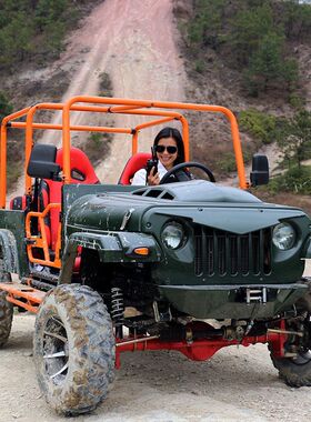 沙滩车四轮越野四驱大型摩托车卡丁车UTV吉普车250cc-300cc景区车
