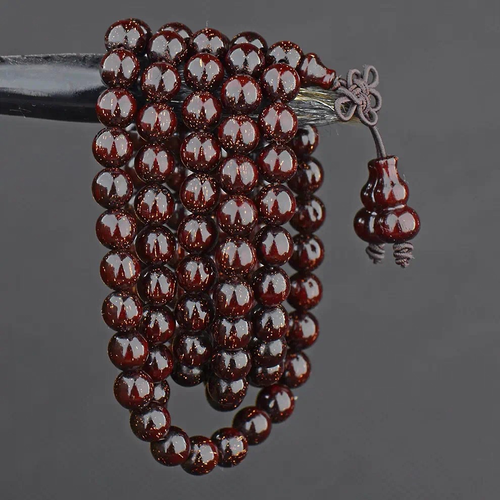 【收藏级】小叶紫檀手串108颗