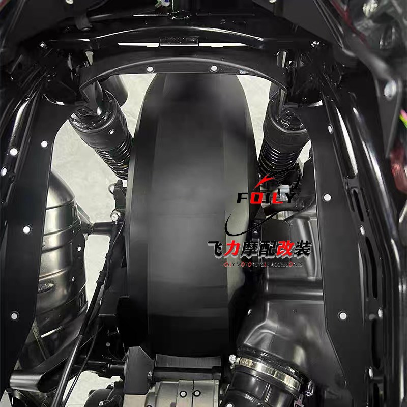 ZONTES升仕368G改装 后挡泥板 368G防溅水后挡泥板 无损