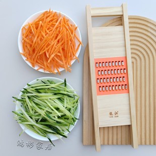 龙江切丝器家用土豆丝擦丝器厨房不伤手插菜板黄瓜萝卜丝刨丝神器