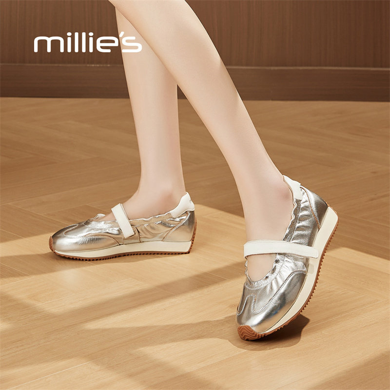 MILLIE'S/妙丽内增高运动鞋图片