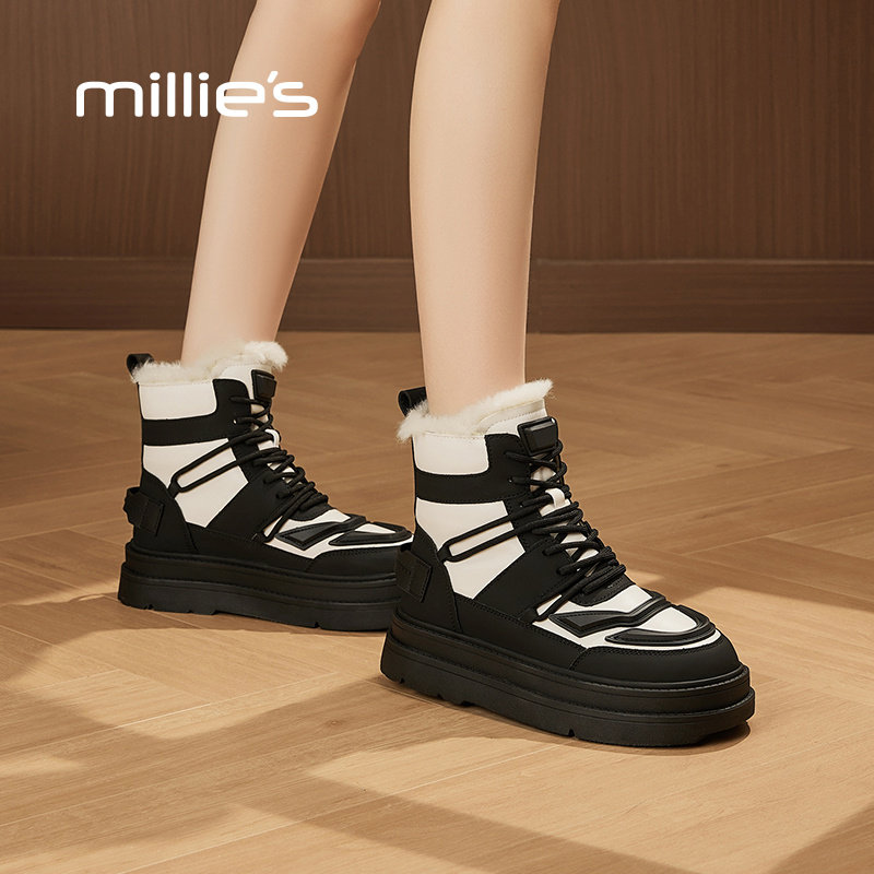 MILLIE'S/妙丽厚底雪地靴