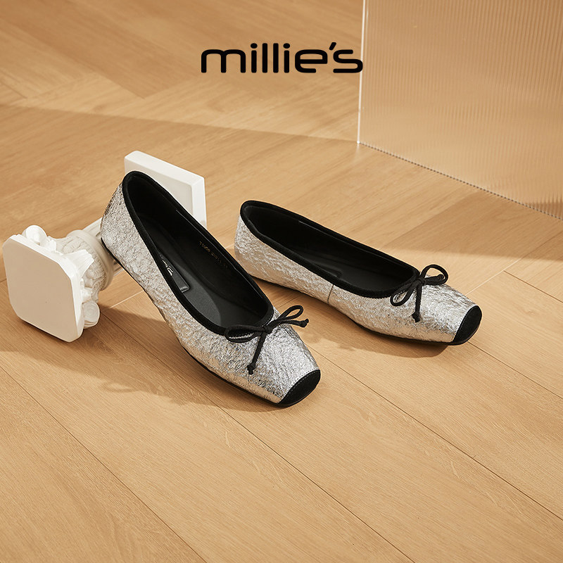 MILLIE'S/妙丽法式绝美芭蕾鞋