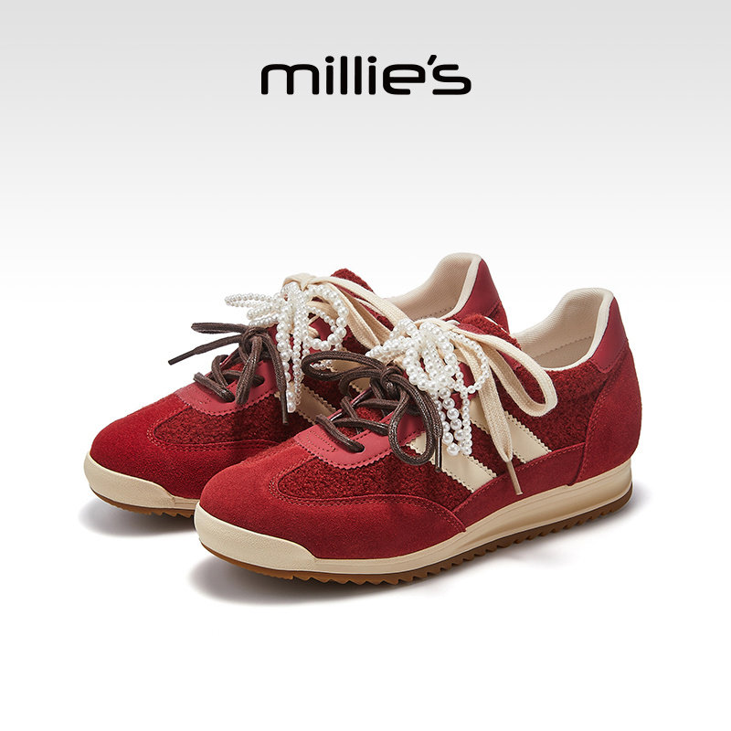 MILLIE'S/妙丽厚底休闲阿甘鞋