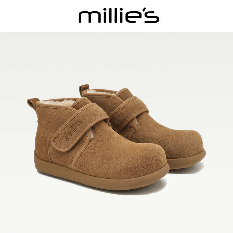 MILLIE'S/妙丽加厚短靴女