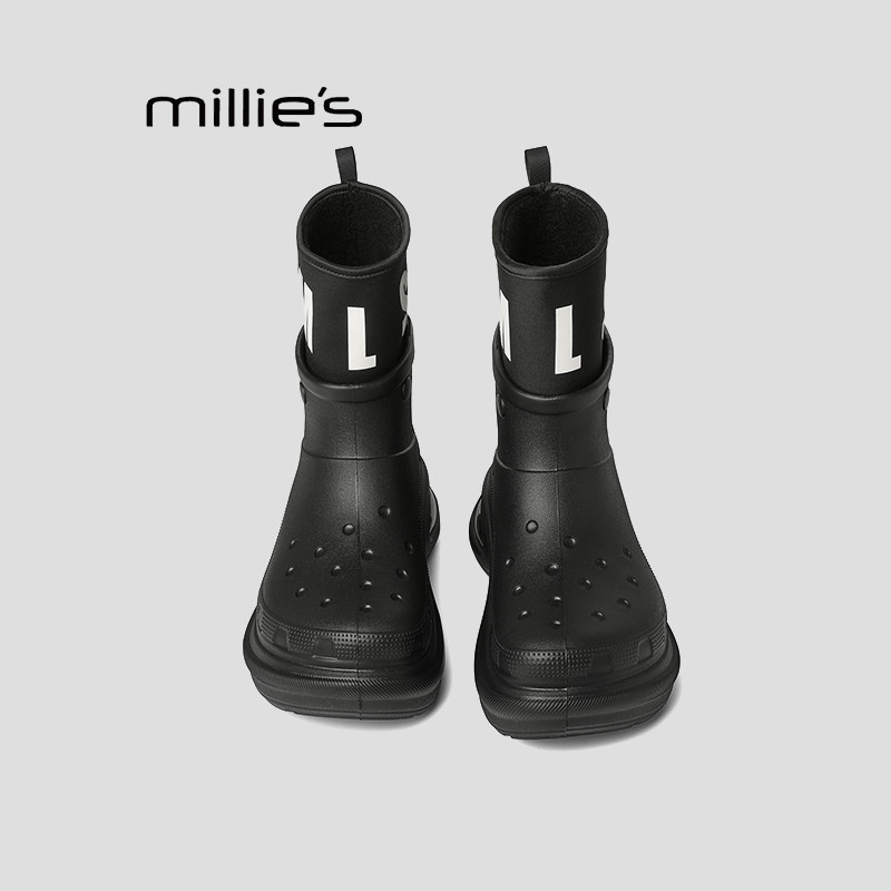 MILLIE'S/妙丽防水切尔西靴女