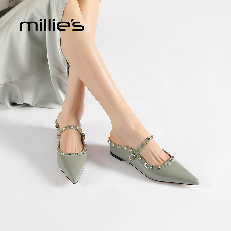MILLIE'S/妙丽法式气质单鞋