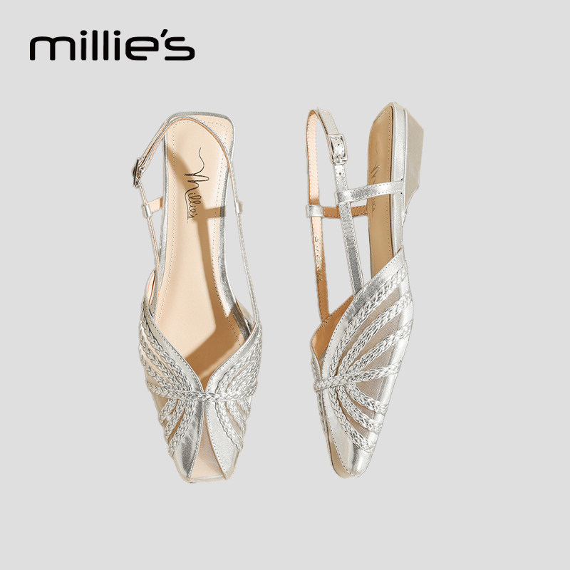 MILLIE'S/妙丽平头凉鞋