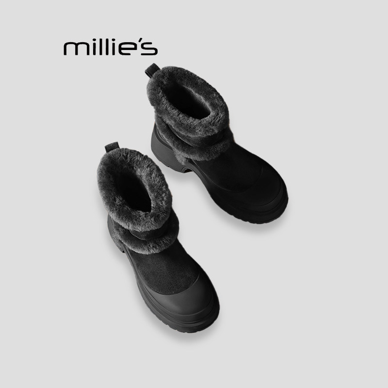 MILLIE'S/妙丽雪地靴女巨好看