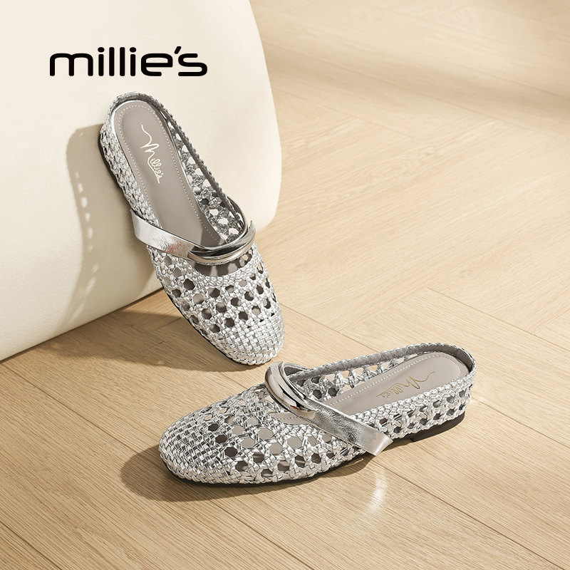 MILLIE'S/妙丽法式复古玛丽珍鞋