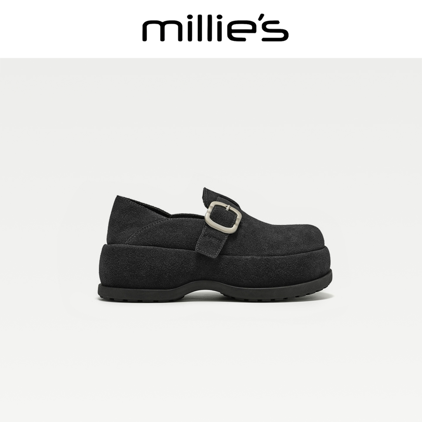 MILLIE'S/妙丽厚底勃肯鞋女