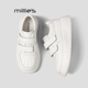 厚底增高面包鞋 妙丽魔术贴小白鞋 MILLIE 女春季 新款 休闲板鞋