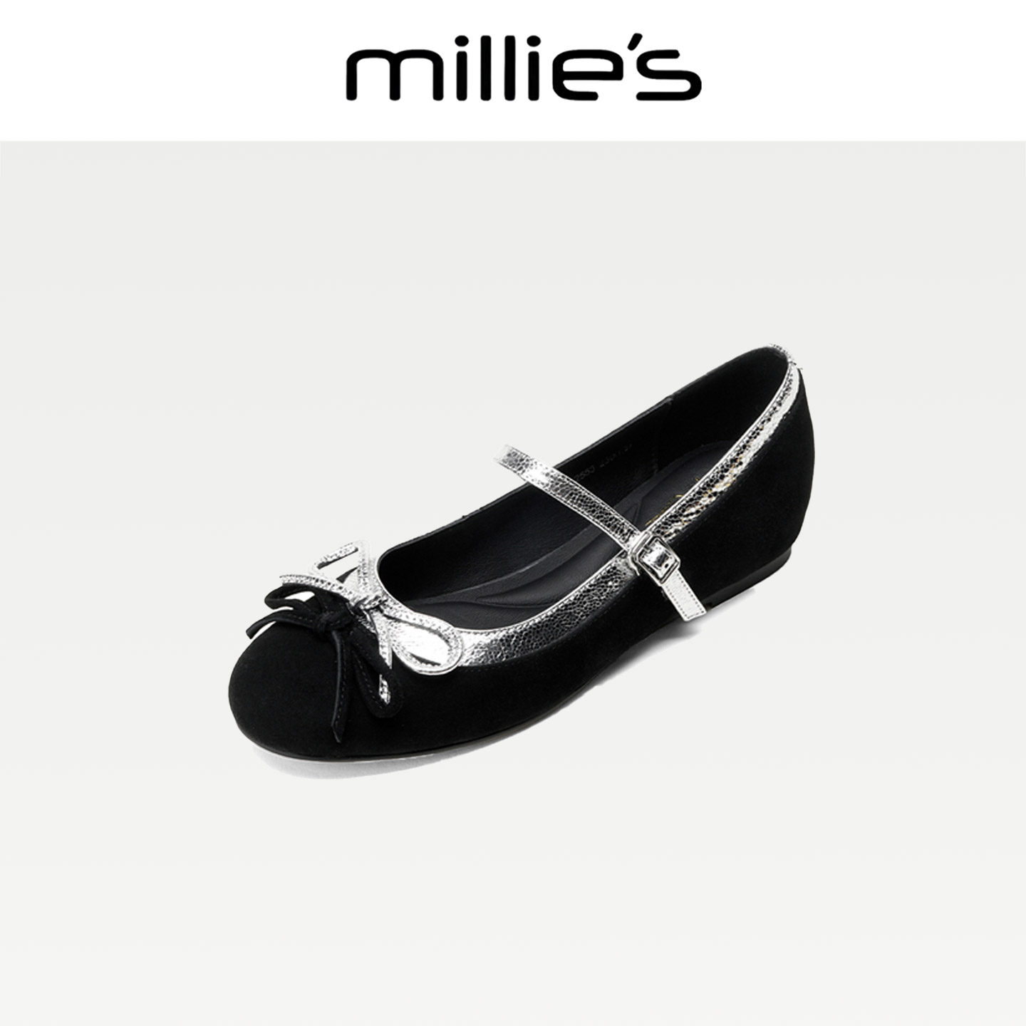 MILLIE'S/妙丽法式复古玛丽珍鞋