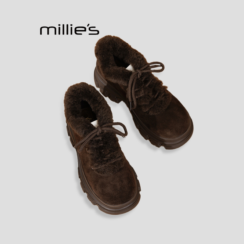 MILLIE'S/妙丽厚底勃肯鞋巨好看