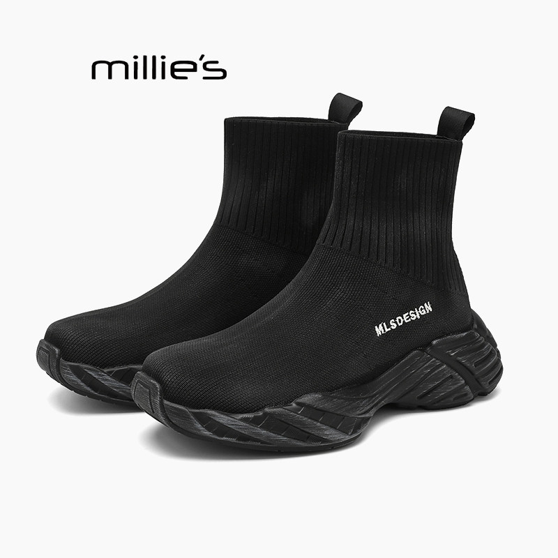 MILLIE'S/妙丽短靴厚底巨好看