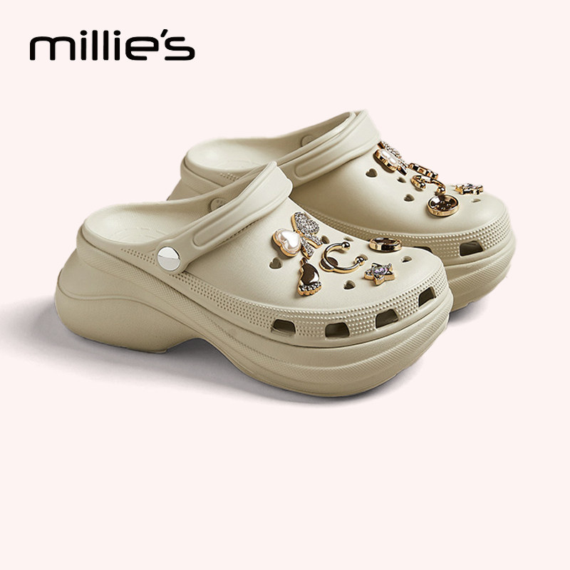 MILLIE'S/妙丽厚底凉鞋女