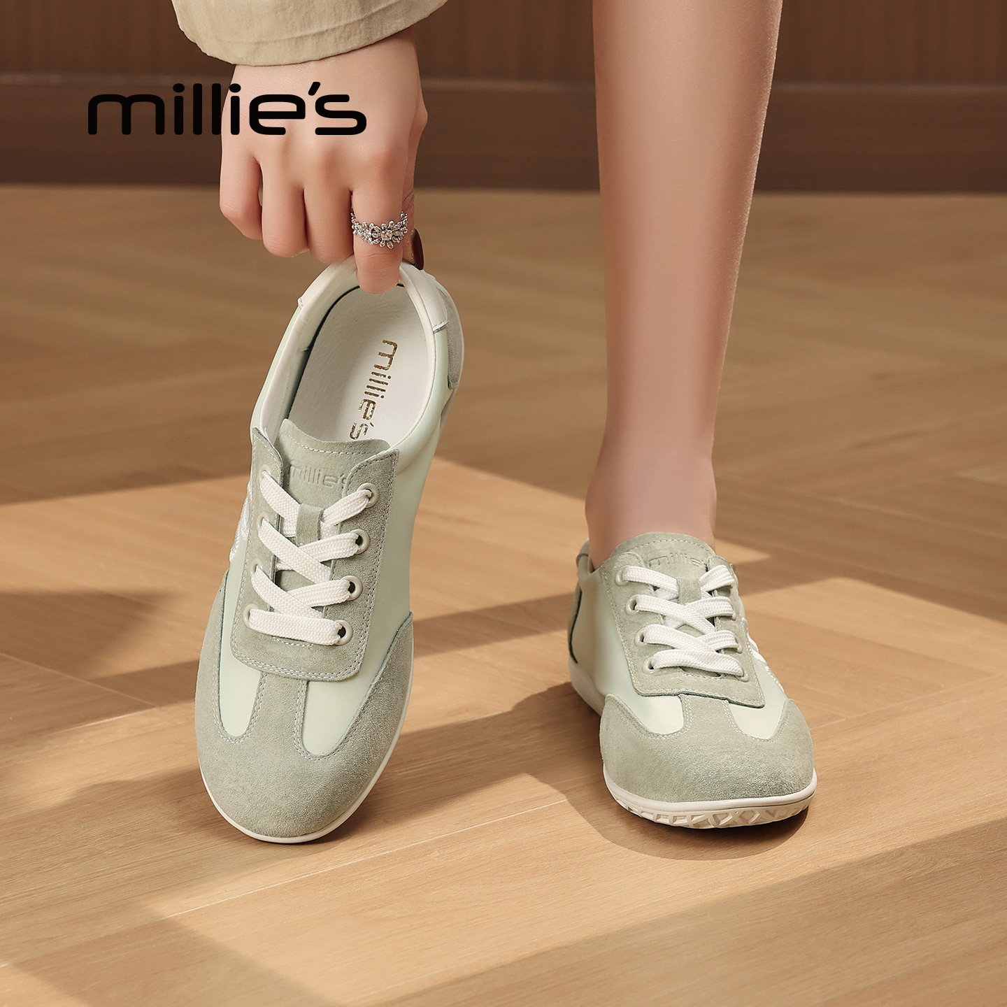 妙丽厚底增高老爹鞋巨好看