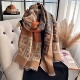 Women Two Print 2025 Sided Luxury Soft Scarf New Warm Pashm