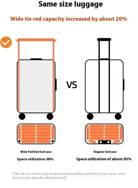 Front Opening Luggage High Quality PC Aluminium Frame Suitc