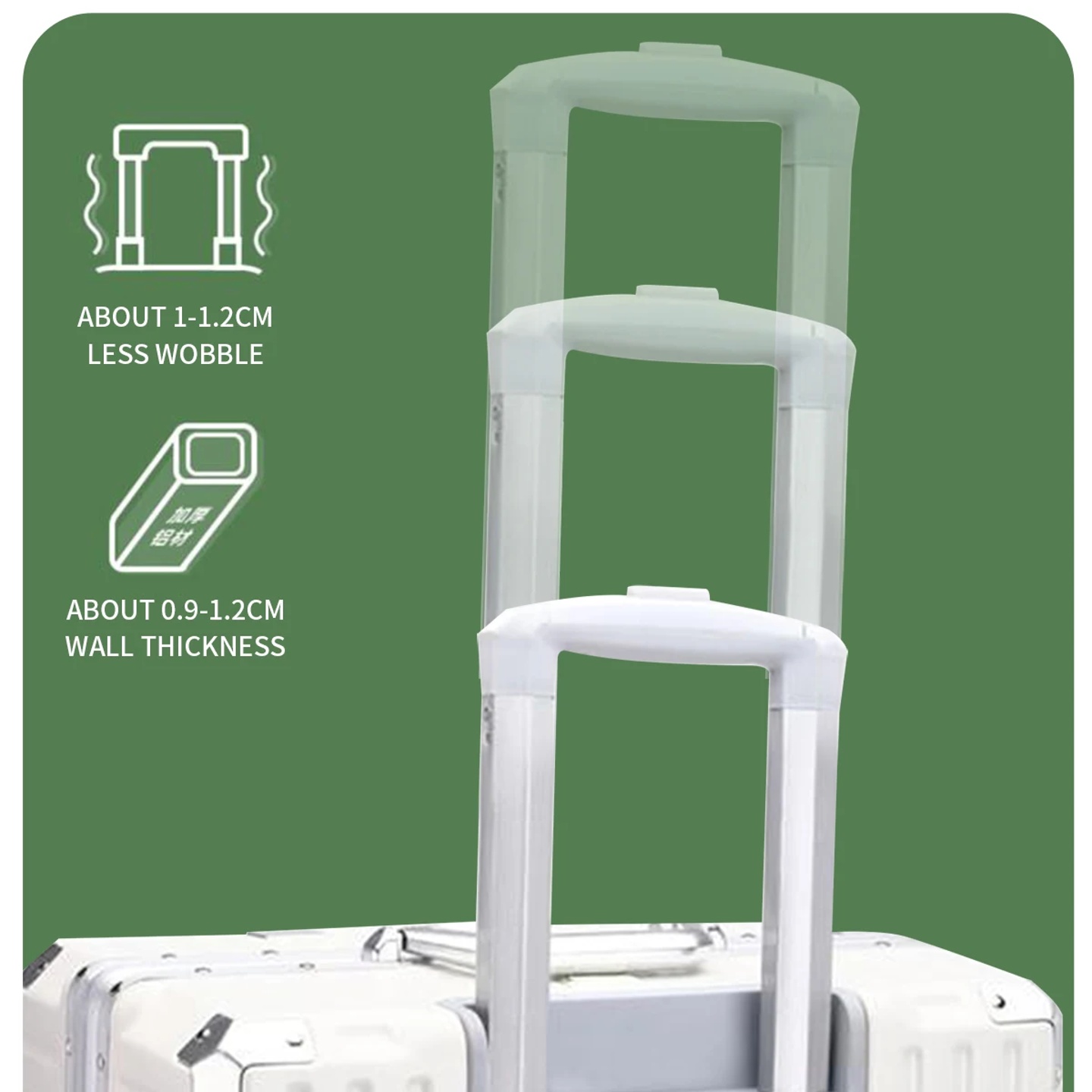 Trolley Luggage 20 24 26 28 Inch Aluminum Frame Rolling Lug