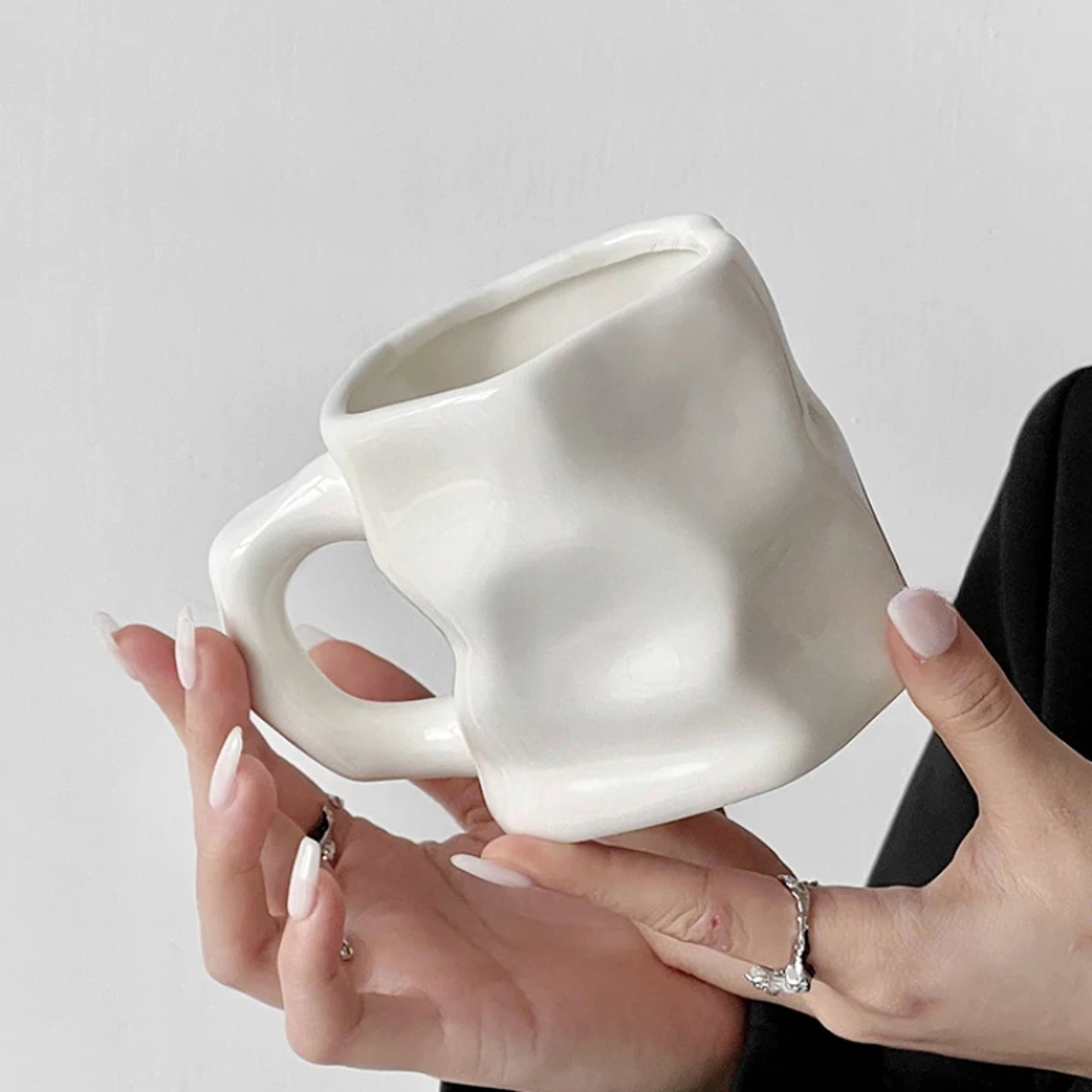 Simple personality ceramic drinking cup Office afternoon te