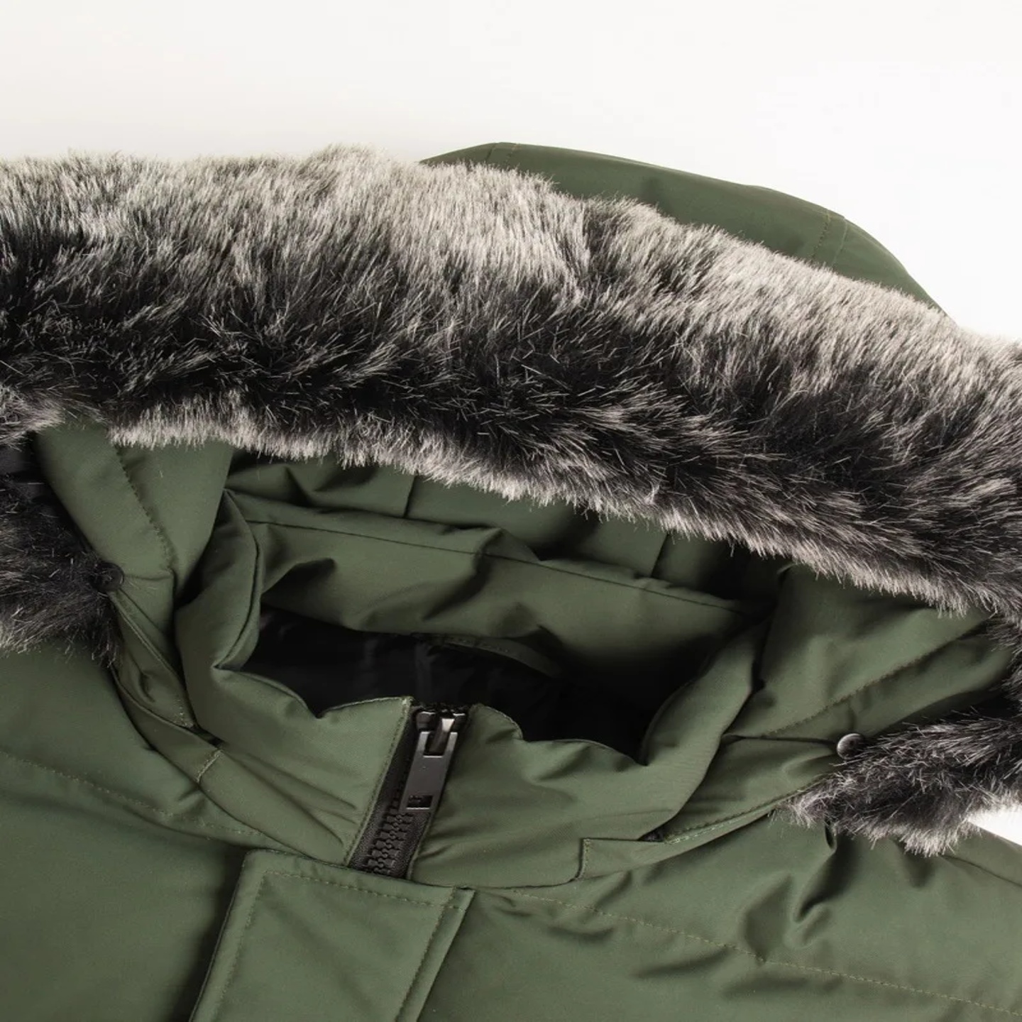 Winter Windproof Men's Faux Jacket Casual Polyester Coat wi