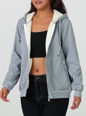 A Winter Women's Jacket, Fleece-Lined and Thickened for War