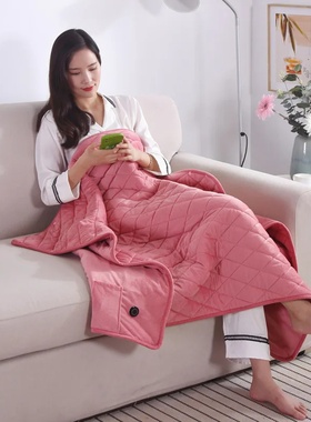 NEW USB Warmer Blankets Winter Shawl Heated Blanket Washabl