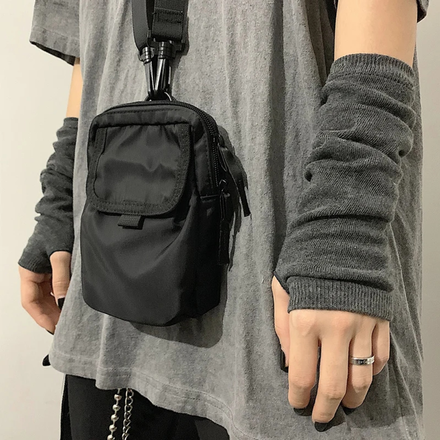 Winter Warm Long Sleeves Gloves for Man Women Fingerless St