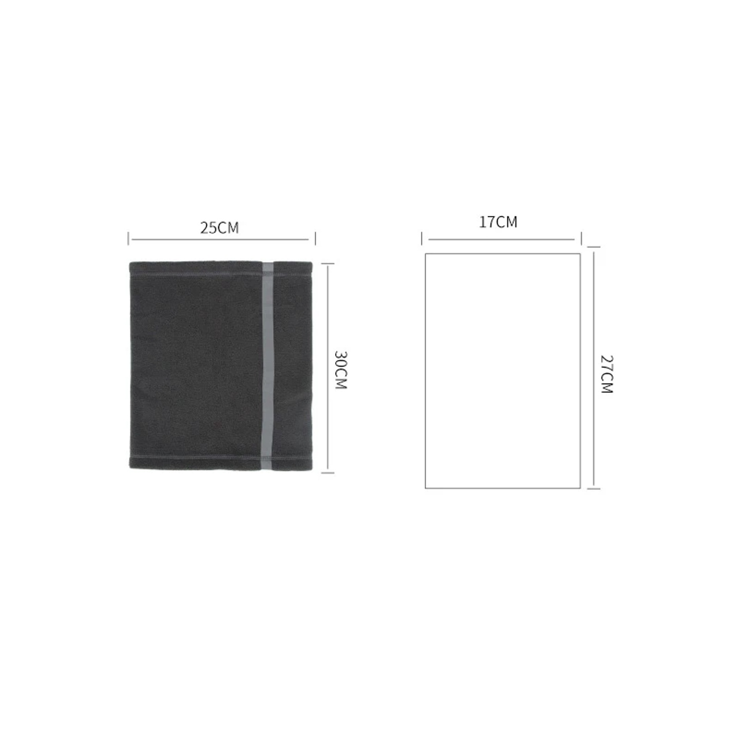 Reflective Neck Warmer Multi Scarf Autumn Winter Neckerchie