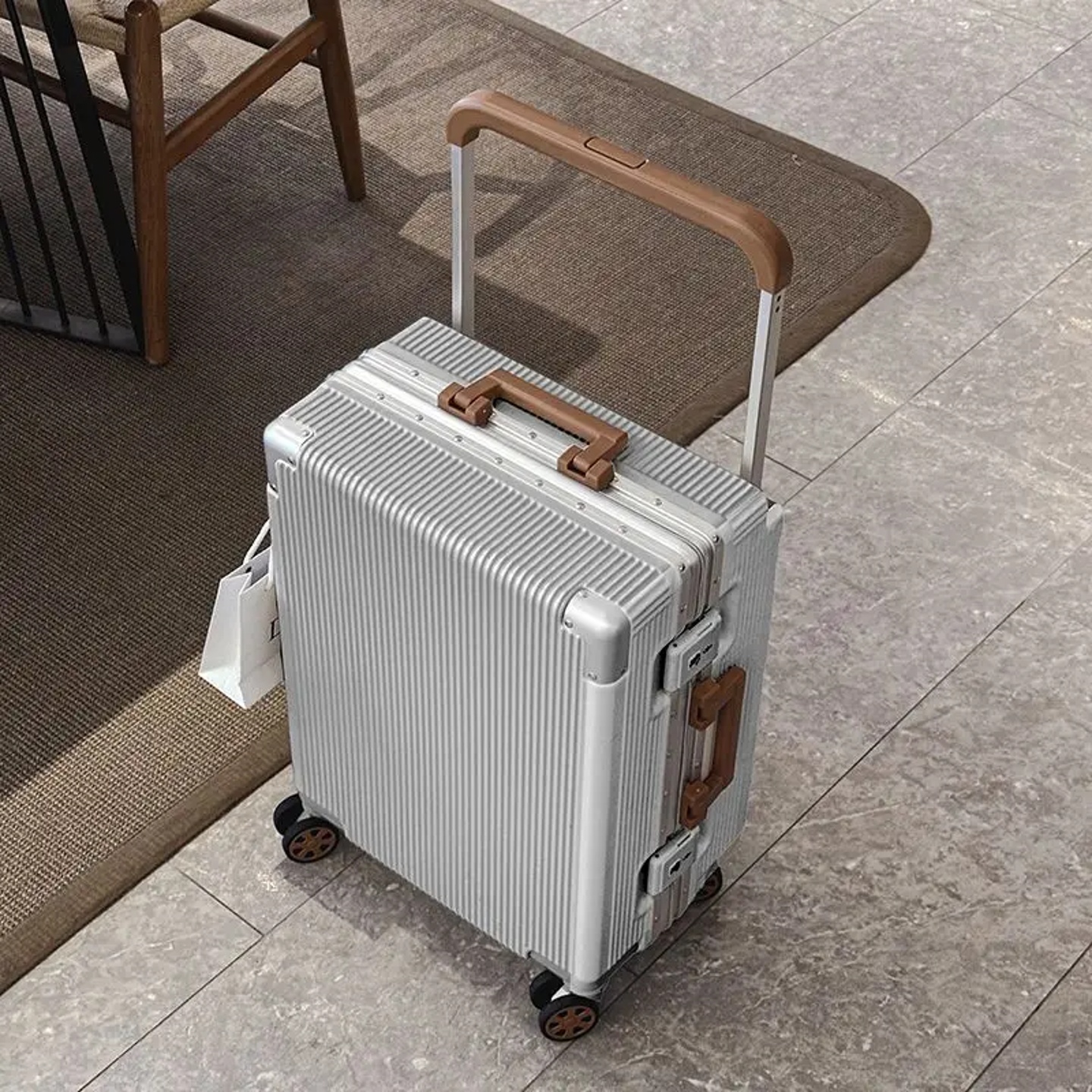 2025 New Wide Trolley Case Luggage Large Capacity 20/24/26
