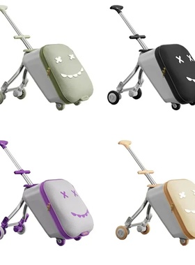 Kids' Travel Trolley Suitcase Mountable on Plane with Spinn