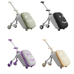 Kids' Travel Trolley Suitcase Mountable on Plane with Spinn