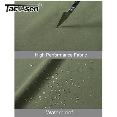 TACVASEN Men's Waterproof Softshell Jacket Winter Fleece Li