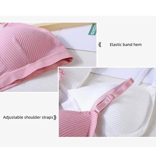Women Sports Bra Triangle Cup Chest Wrapped Breathable And